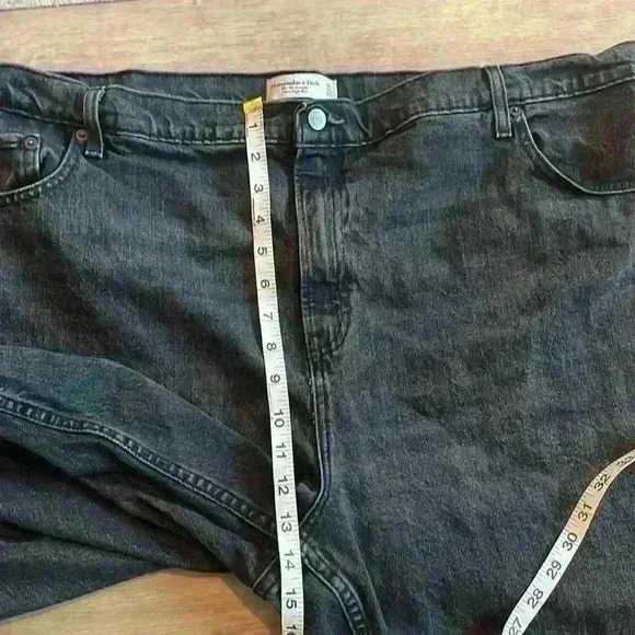 Abercrombie and Fitch Curve Love The 90s Straight Ultra High Rise 36/22S - Picture 4 of 7